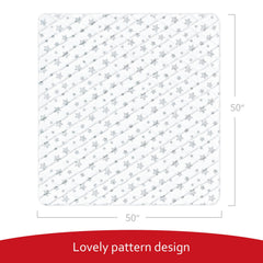 Moonsea non-slip backing keeps the mat securely in place
