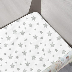 Moonsea pack-n-play sheets soft microfiber for cozy naps.