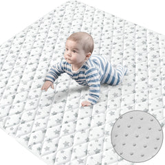 Moonsea premium foam baby play mat in 71x59 design for safe floor play.