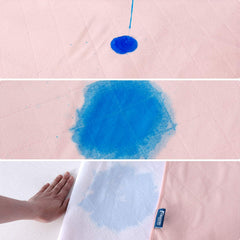 Moonsea slip-resistant underpad remains in place for secure bed protection.