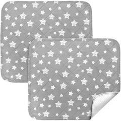 Moonsea waterproof bed pad 18x16 inches in a two-pack for reliable incontinence protection