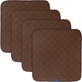 Moonsea waterproof chair pad top view, quilted softness for comfortable absorption.