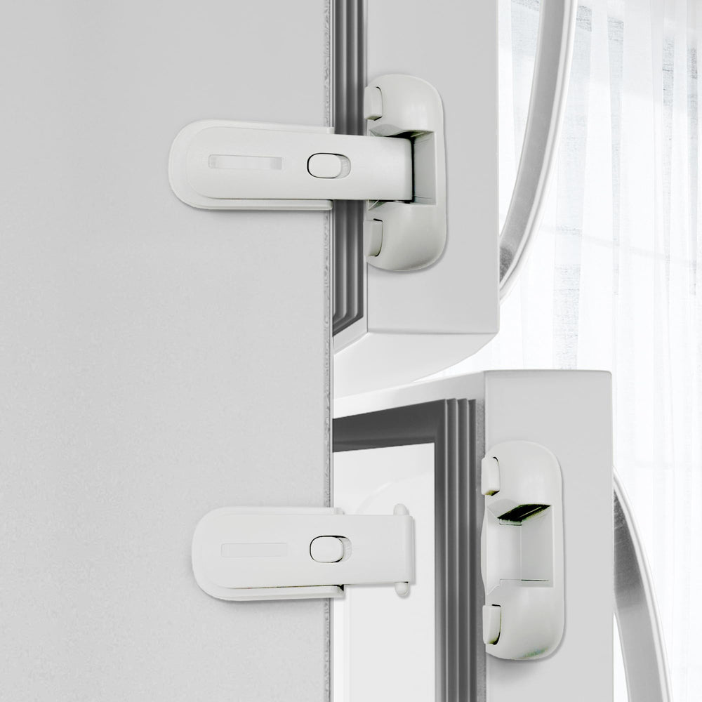 Moonybaby freezer latch close keeps freezer secure and child-safe