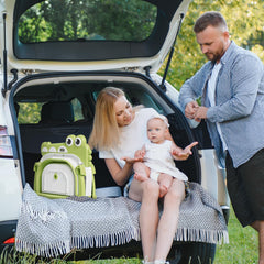 MoreFeel floating cushion providing gentle spinal support during baths.