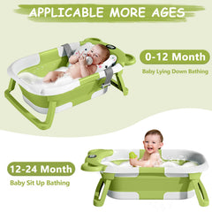 MoreFeel infant tub with off-ground drain hole for easy water release