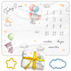 Moreiriny baby photo backdrop in white and pastels enhances nursery photography sessions.