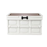Morezi outdoor dog toy bin with lid for organized toy storage.