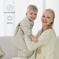 Mosebears sleep sack with legs showing sleeveless design for air circulation