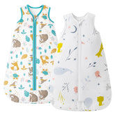 Mosebears Sleep Sack with cotton-outer-fabric for soft warmth.