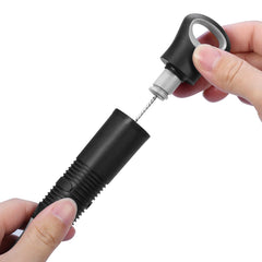 MOSOLAN long-handle bottle scrubber reaching deep inside sports bottles