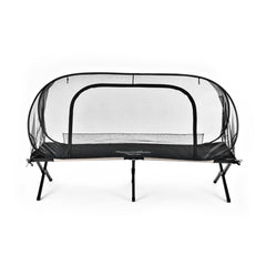Fine polyester mosquito netting from MosquitOasis stays breathable while keeping pests out.