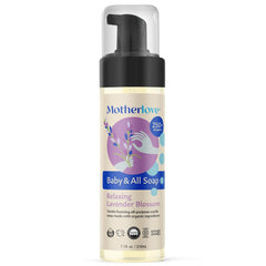 Motherlove Baby & All Soap bottle foaming pump for gentle bath time