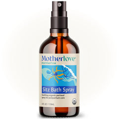Motherlove Sitz Bath Spray bottle for postnatal comfort and perineal soothing.