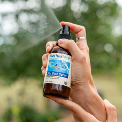 Core ingredients include witch hazel, yarrow, uva ursi, and lavender.