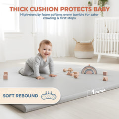 Motherly Haven rollable mat cover simplifies storage for travel