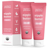 Mother's Promise organic nipple butter in tube eases nursing discomfort