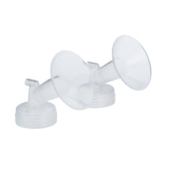 Motif Medical Luna 28mm two-shields side view for comfortable expression