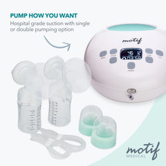 Motif Medical Luna closed-system backflow protects pump and tubing