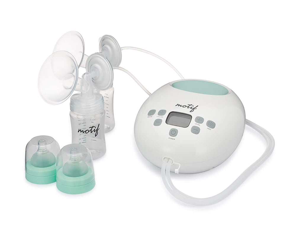Motif Medical Luna double-pump in wearable setup for efficient expression