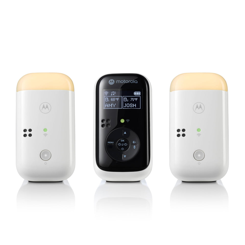 Motorola Nursery dual-room monitor front view for seamless baby monitoring