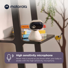 Motorola Nursery temperature sensor keeps you informed about nursery climate.