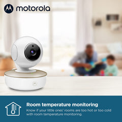 Motorola Nursery VM50G night vision offers clear nighttime video