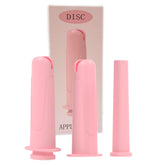 Mottery DISC applicator demonstrates ergonomic insertion for easy use.