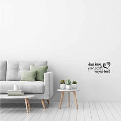 MOVANKRO wall decal with dog paws, removable without residue.