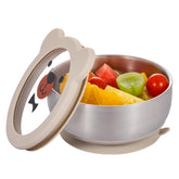 MR. CHOU baby bowls with suction base stabilize meals for eager eaters