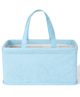 Mr. Pen baby diaper caddy blue with handle keeps nursery essentials within reach.