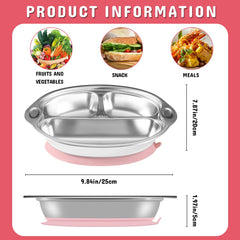 Mrs. Chou plate stackable design saves cabinet space.