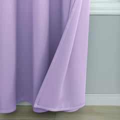 Mrs.Naturall kids room curtain in lavender for soft light control