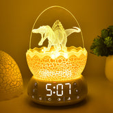 MTDYHY Dinosaur Egg Night Light provides gentle bedside illumination for evenings.