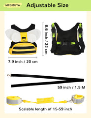 MTOMUYA wrist link with key lock for secure child separation prevention
