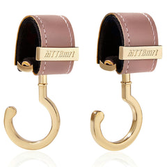 MTTBmrt 2Pack Stroller Hooks with 360-degree rotation for easy bag access.