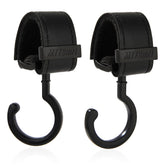MTTBmrt 2-pack stroller hooks with compact design for convenient one-handed use.