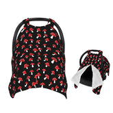 Muishi forest mushrooms car seat canopy shields baby from sun and wind