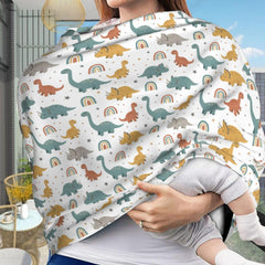 Muishi nursing cover in action showing breathability and coverage