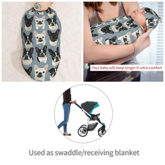 Muishi newborn swaddle cocoon design demonstrating secure, womb-like feel.