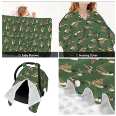 Muishi nursing cover in public offers discreet feeding and breathable front opening