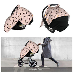 Muishi plush back fabric feels soft and soothing against baby's skin