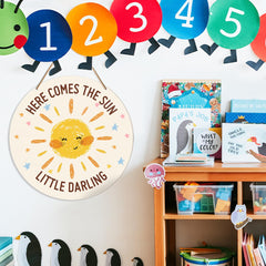 Muktoujaumai kids bedroom decor wood sign provides durable, odorless accent for cozy spaces.