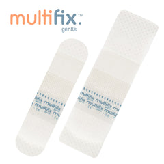 MULTI FIX GENTLE leaves no residue on catheter tubing for easy cleaning