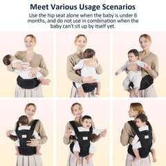 Mumgaroo 6-in-1 carrier setup for growing babies