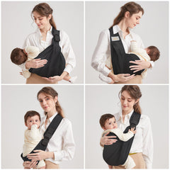 Mumgaroo baby sling on newborn to toddler fit for secure carrying