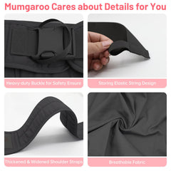 Mumgaroo nursing-ready sling for discreet breastfeeding on the go