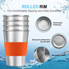 MUMIGUAN stackable cups are ideal for camping and on-the-go hydration.
