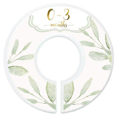 Mumsy Goose double-sided dividers with readable gold text for clear labeling.