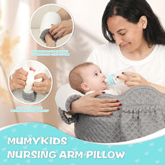 Mumykids thickened nursing pillow safety barriers create secure feeding space