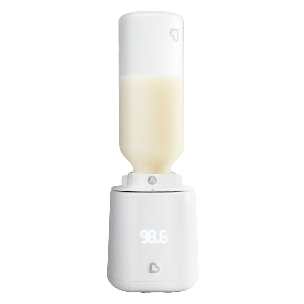 Munchkin Simple Touch bottle warmer base ready to heat